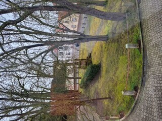 Aussicht aus der Ferienwohnung ,der Römerplatz