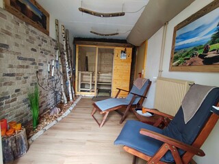 Sauna - zubuchbare Leistung