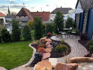 Gartenbereich Ferienwohnungen Mayr