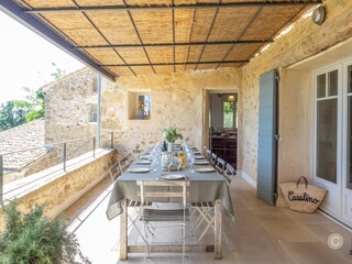 Villa La Bruguière Grabación al aire libre 3