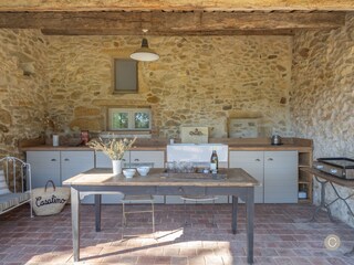 Villa La Bruguière Grabación al aire libre 8