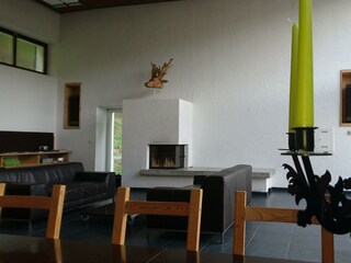 Blick in den Aufenthaltsraum