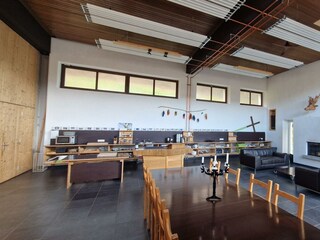 der Aufenthaltsraum als Gesamtansicht