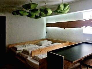 Schlafraum S2 im Erdgeschoss