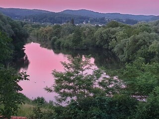 Aussicht aus unseren Fewo (ohne Bildbearbeitung)