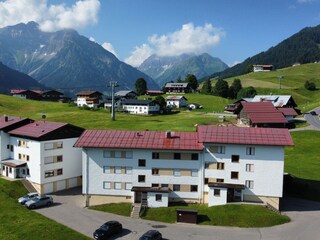 Nordseite mit Hauszugang