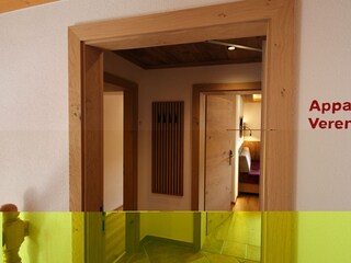 1. Eingangsbereich Apartment Verna