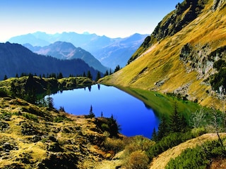 Der Seealpsee im Herbst
