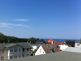 Dachterrasse mit Meerblick