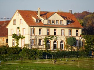 Das Herrenhaus in der Abendsonne