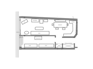 Wohnbereich der Ferienwohnung