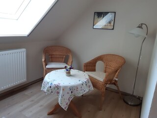Sitzecke Schlafzimmer