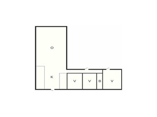 Casa de vacaciones Aalbæk Plano de planta 4