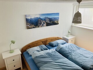 Schlafzimmer 1: Doppelbett
