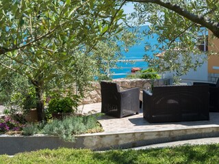 Terrasse 2 mit Meerblick