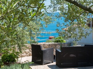 Terrasse 2 mit Meerblick