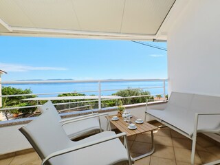 Terrasse 1 mit herrlichem Meerblick