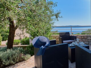 Terrasse 2 mit Meerblick