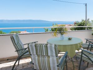 Ferienwohnung mit Meerblick und großer Terrasse 20m2 - Ravni - image1