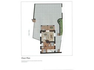 Casale Montieri Pianta del piano 36