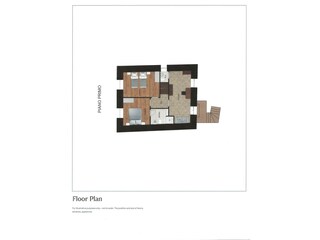 Casale Montieri Pianta del piano 37