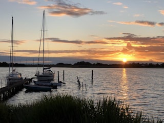 Sonnenuntergang an der Schlei