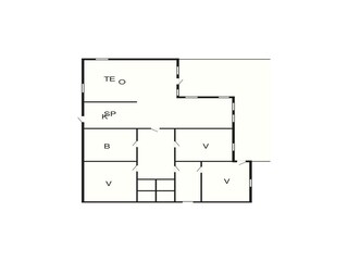 Casa de vacaciones Brenderup Plano de planta 3