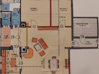 Appartamento per vacanze Lüneburger Heide Pianta del piano 36