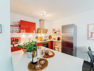 voll ausgestattete Küche