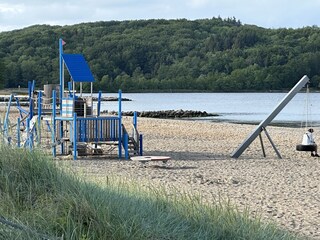 Spielplatz am Strand