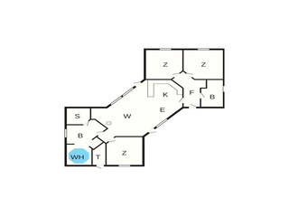 Vakantiehuis Ansager Grondplan 25