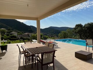 Casa de vacaciones Saint-Nazaire-de-Ladarez Grabación al aire libre 13