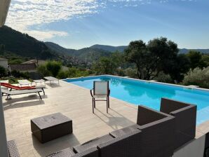 Maison de vacances Villa l'Esquirol avec vue & piscine - Saint-Nazaire de Ladarez - image1