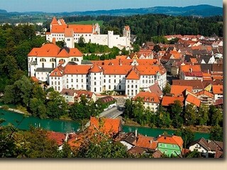 die historische Stadt Füssen