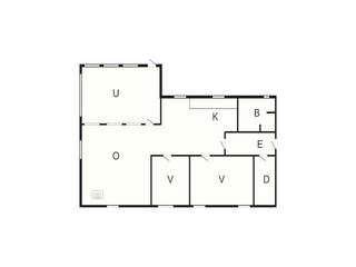 Maison de vacances Nøreng Plan d'étage 26