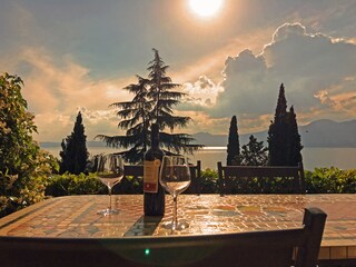 Blick von der Terrasse