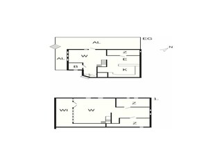 Vakantiehuis Hunnebostrand Grondplan 48