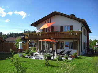 Terrasse Erli 1 mit Südbalkon Erli 4