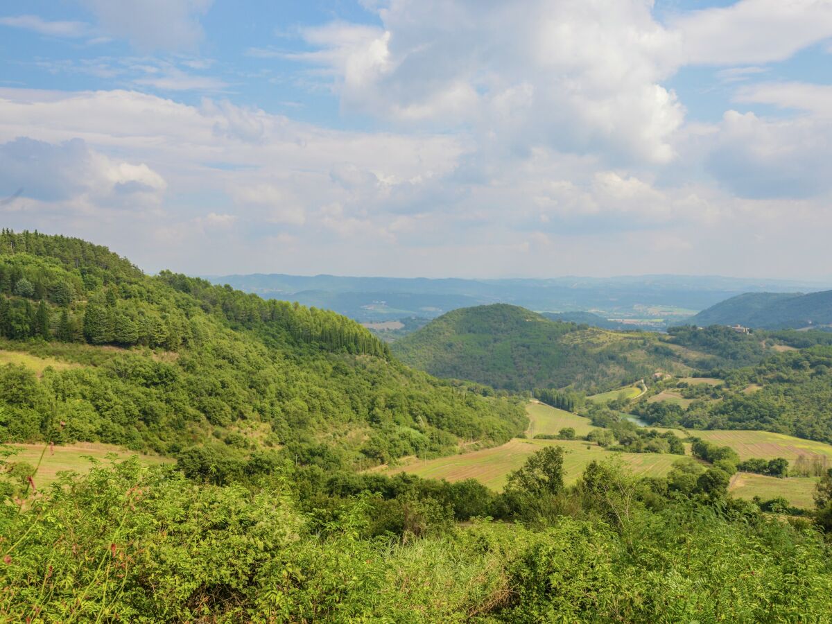 Ferienhaus Monte Santa Maria Tiberina Außenaufnahme 9