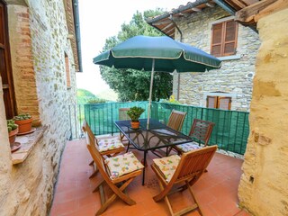 Casa de vacaciones Monte Santa Maria Tiberina Grabación al aire libre 4
