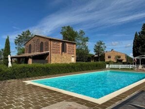 Apartment Panorama-renovierte Scheune, Terrasse und Pool - Castelfalfi - image1