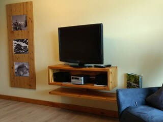 Wohnzimmer mit TV