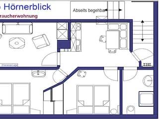 Grundriss mit Eingang