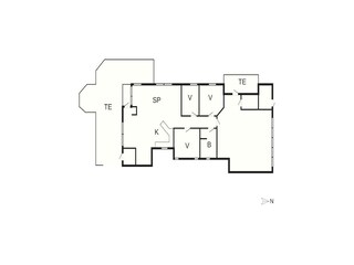 Maison de vacances Aalbæk Plan d'étage 29