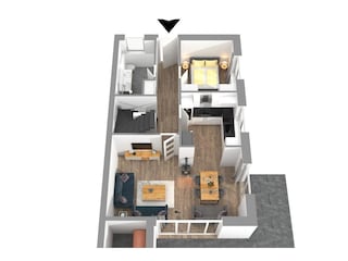 Ferienwohnung Hage Grundriss 27