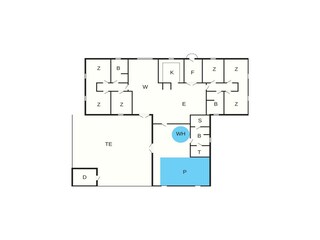 Casa de vacaciones Ulfborg Plano de planta 3