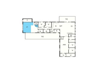 Vakantiehuis Thyholm Grondplan 42