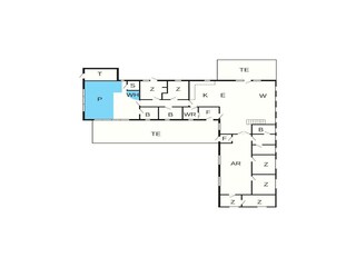 Vakantiehuis Thyholm Grondplan 43