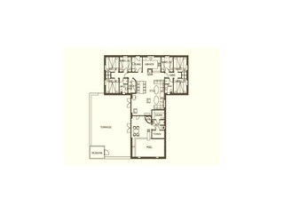 Casa de vacaciones Vester Husby Plano de planta 45