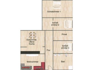 Holiday apartment Hünfelden Floor Plan 37